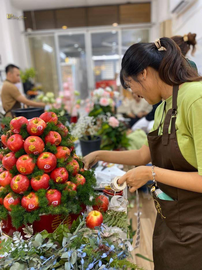 Trang trí mâm trái cây tại Đông Pham Wedding