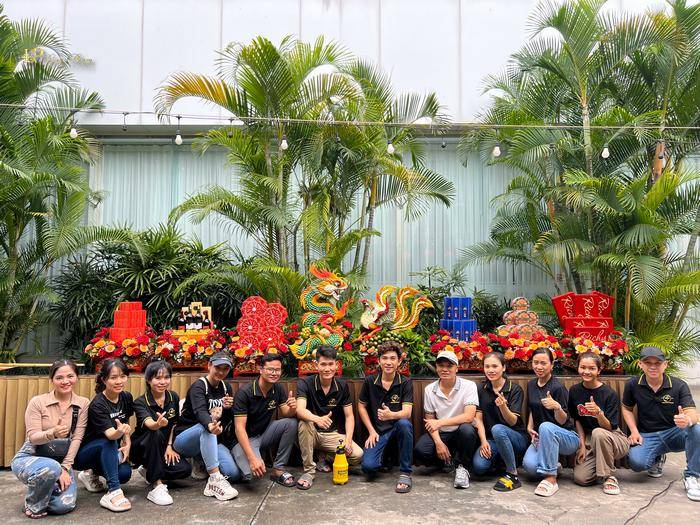 Hoành thành bộ tráp hiện đại đi rước dâu