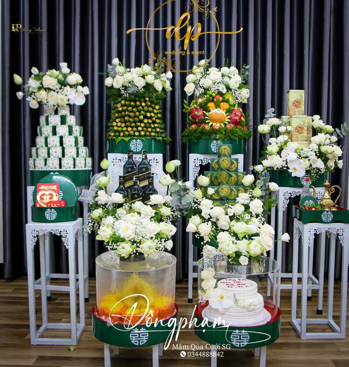 Các loại mâm quả tiệc cưới phổ biến hiện nay