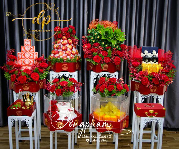 Sự Độc Đáo Của Mâm Quả Cưới Hiện Đại