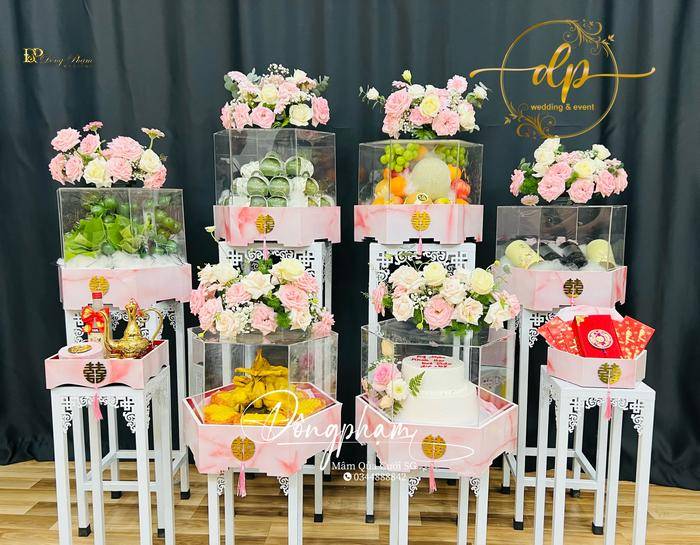 Mâm Quả Cưới Hiện Đại Tạo Nét Độc Đáo