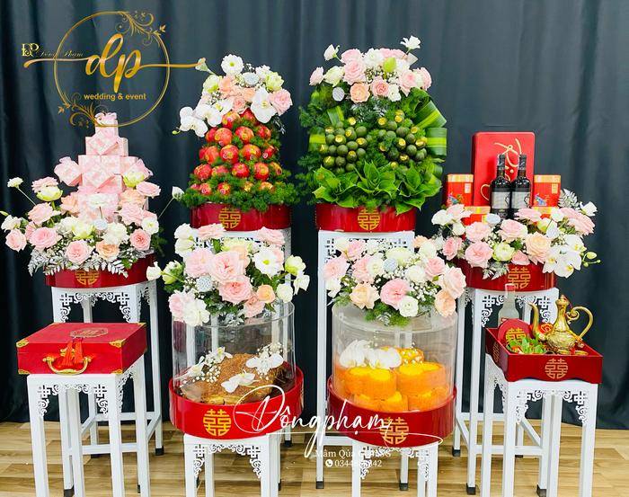 Mâm Quả Cưới Hiện Đại Cao Cấp