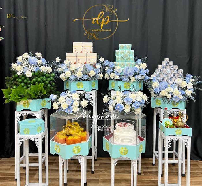 Sự Sang Trọng Với Mâm Quả Cưới Hiện Đại Độc Đáo